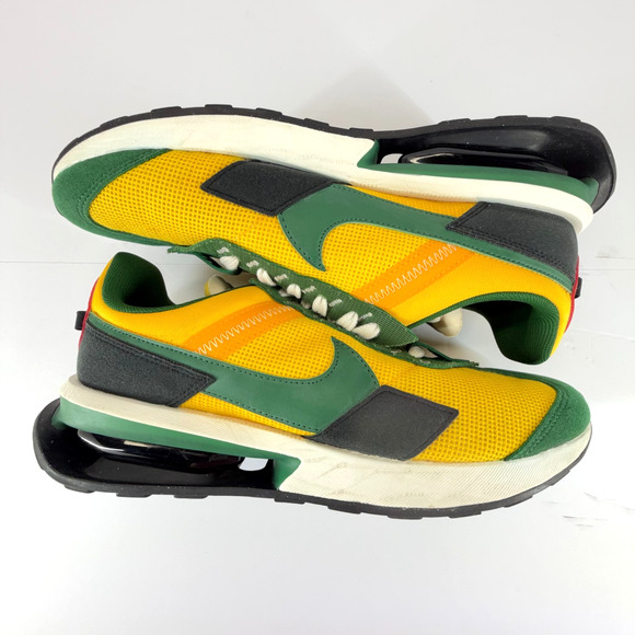 Nike Air Max Pre-Day University Gold Gorge Green Men Size 10.5 Lace Up Low Top - Picture 6 of 11